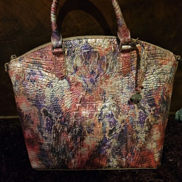 Brahmin Handbags - Brahmin Vibrant Multicolor Croc-Embossed Tote